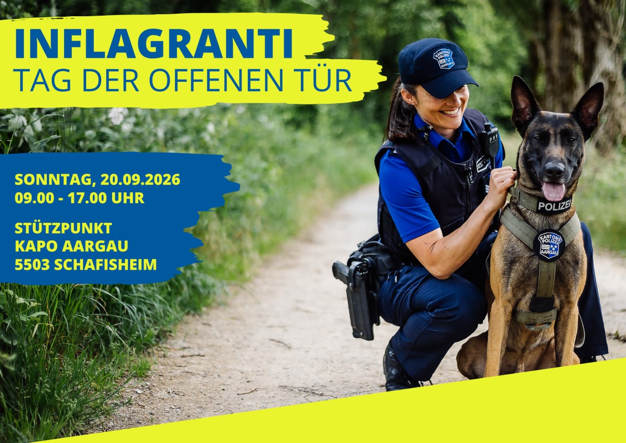 Tag der offenen Tür bei der Kantonspolizei Aargau